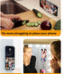 Mag-Safe Ring Holder, Magnet Hands-Free Mirror Shower Wall Mount Magnetic Sticker Car Accessories Phone Stand for Bathroom Wall Fit iPhone15 14 13...