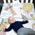 JumpOff Jo - Fitted Crib Sheet, Super Soft Breathable 100% Cotton Baby Crib Sheet for Standard Crib Mattresses and Toddler Beds, 28 in. x 52 in. -...