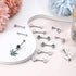 Sanfenly 14G Nipple Rings Belly Button Rings for Women 316L Surgical Steel Curved Navel Barbell CZ Weed Butterfly Tongue Rings Belly Nipple Pierci...