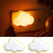 Mudder 2 Pack Night Light Plug into Wall Soft LED Night Light Cute Wall Nursery Lamp Warm Sensor Plug-in Intelligent Nightlight for Bedroom Hallwa...