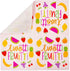 Sparkle and Bash Twotti Fruity Birthday Decorations Paper Cocktail Napkins, 50-Pack - 5 x 5 in Folded, Pink 2-Ply - Absorbent Napkins...
