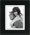 Malden 4x5 Picture Frame - Wide Real Wood Molding, Real Glass - Black...