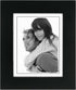 Malden 4x5 Picture Frame - Wide Real Wood Molding, Real Glass - Black...