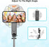 Stable Selfie Stick Tripod with Fill Light, 44 Inch Extendable Selfie Stick with Wireless Remote and Tripod Stand 360 Rotation for iPhone 15/14/13...