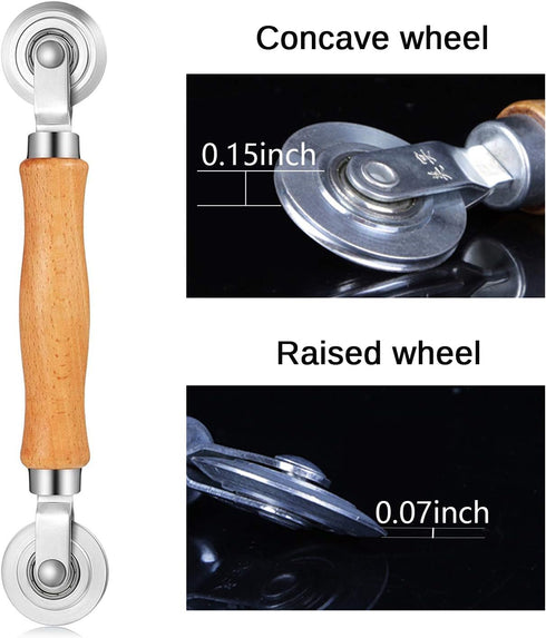 Screen Tool, King&Charles Screen Roller Tool with Bearing - Spline Tool, Screen repair tool Spline Roller for Installing Door Screen Window...