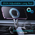 Magnetic Car Mount for iPhone and Android - 720 Adjustable, Never Blocks Vent, Fits All Phones, Hands Free Magnetic Phone Holder,Easy to Use, Blac...
