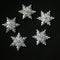 5pc/lot Luxury crystal buttons for clothes Cubic zircon button for coat Decorative CZ sewing Silver buttons for cashmere cardigan (29mm/1.14")...