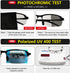 Men's Fashion Polarized Photochromic Sunglasses for Day and Night,UV 400 Clear Vision for Driving Cycling Outdoor...