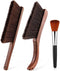 3 Pcs Wooden Hand Broom Set Counter Duster Dusting Bench Brushes Long Soft Bristles Handle Detail Brushes for Fireplace Car Home Bed Sofa Clothes ...