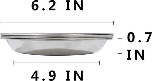 Dog Bowls Cat Bowls (Stainless Steel Bowls, Dish 5-Pack)...