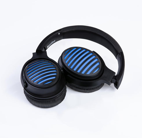 772D Headphones Wired, Over-Ear Headphones Foldable Corded Stereo 3.5mm Headset for Smartphones Chromebook Laptop Computer PC Tablets Travel (Blac...