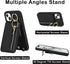 uCOLOR for iPhone 13/14/15 Wallet Case with Card Holders for Women, Crossbody Zipper Protective Leather Case with Strap Wrist Ring RFID Protective...
