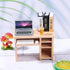 Dollhouse Miniature Laptop Computer and Office Table Doll House Simulation Notebook Accessories for Doll 1/6 1/12 Miniatures Kids Pretend Play...