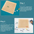 Wooden Math Multiplication Board Montessori Children Counting Toy Math Table Board Game Educational Preschool Counting Toys for Kids Over 3 Years ...
