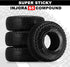 INJORA 1.3" XHX Pin Tires for TRX4m SCX24, 72 * 24mm, S5 Compound, 4PCs...