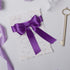 1 Inch Double Face Satin Ribbon Purple Ribbon for Gift Wrapping Hair Bows Making Chair Sash Valentine's Day Wedding Birthday Party Invitation Deco...