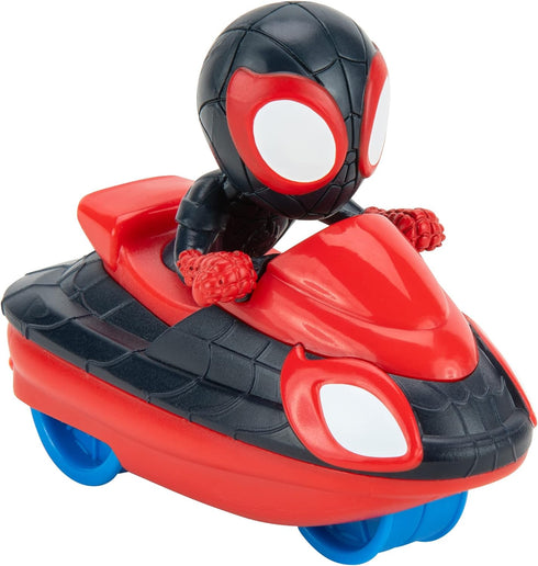 Marvel Spidey and His Amazing Friends Quick Shot Vehicle (Miles Morales: Spider-Man) - Quick Shot 2-in-1 Vehicle...