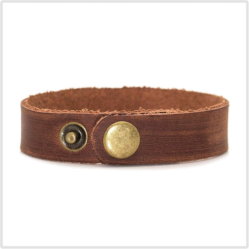 Punk Vintage Alloy Buckle Wristband Leather Cuff Bracelet...