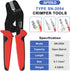 Dupont Crimping Tool, Dupont Connector Tool Wire Crimp Tool AWG 28-18 (0.1-1mm²) for JST Terminal Connector, XH 2.54mm, C3-R 2.54mm, Dupont 2.54/3...