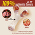 Dog Chew Toys for Aggressive Chewers Medium/Large Breed,Bacon Flavor,Tough Dog Bones with Nylon(1 Pack)...