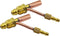RIVERWELD Cables and Gas (Water) Separate Cable Connector Fitting for TIG Welding Torch (5/8"-18 Male WP26 2pk)...