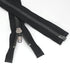 #10 Separating Metal Zipper Black Nickel Heavy Duty Metal Zippers for DIY Sewing Crafts Jacket Coat,26 Inch 1PC/Pack,SHUNLI...