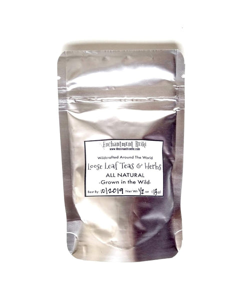 Reiki Charged Yarrow Flower and Stem Achillea Millefolium Wildcrafted in Bulgaria Loose Leaf Dried 0.5 oz bag Small Sample Tea...