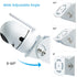 Baby Monitor Wall Mount for Infant Optics?Babysense, HelloBaby, Arlo ?VAVA and Most Universal Monitors Camera Easy Installation (Wall Sticker)...