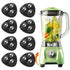 8 Pcs Mini Caster Wheels Small Appliance Wheels Adhesive Roller Wheels Furniture Swivel Wheels Stick on Wheels for Mop Bucket Storage Bins Trash C...