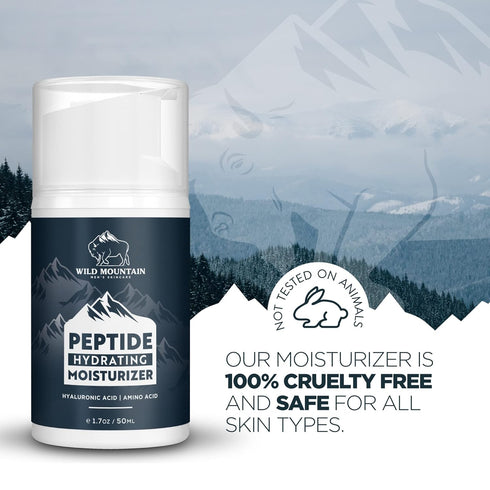 Peptide Moisturizer for Men - Mens Face Moisturizer - Face Moisturizer for Men - Mens Moisturizer - Mens Facial Moisturizer - Mens Face Lotion - F...