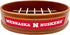 NCAA Super-Bowl - Nebraska Cornhuskers Slow Feeder Dog Bowl. Football Design Slow Feeding Cat Bowl for Healthy Digestion. Non-Slip Pet Bowl for La...