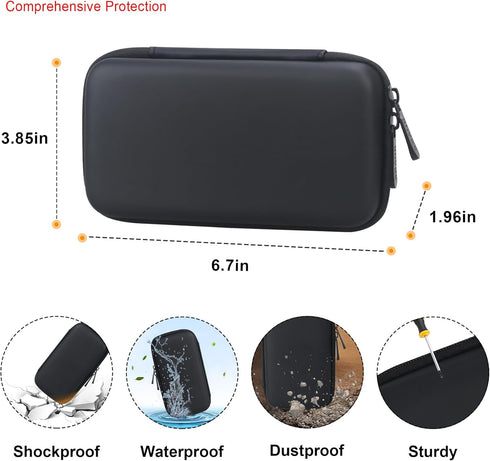 EpiPen Carrying Case, Travel Medicine Kit for 2 Epi Pens or Auvi Q, Asthma Inhaler, Nasal Spray, Allergy Meds, Diabetic Supplies, Ventolin Inhaler...