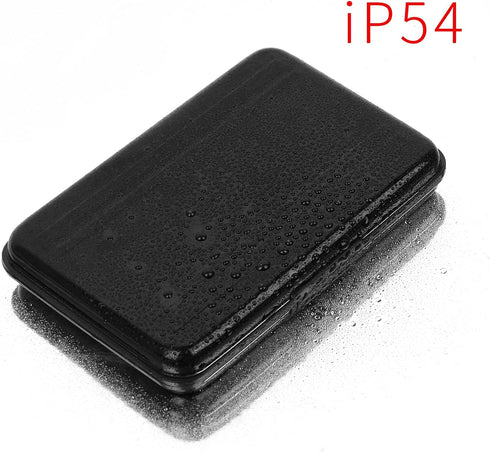 Aluminum Shock Resistant Carrying Box Holder Memory Card Storage Box Case Holder 8 Slots for SD SDHC MMC Micro SD TF Cards (Black)...