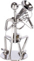 Broadway Gift Silvertone Tuba Player 6 inch Table Top Figurine...