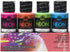 FolkArt 4 Bottle Multi-Surface Acrylic Paint Set, 2oz, Neon Blacklight Colors...