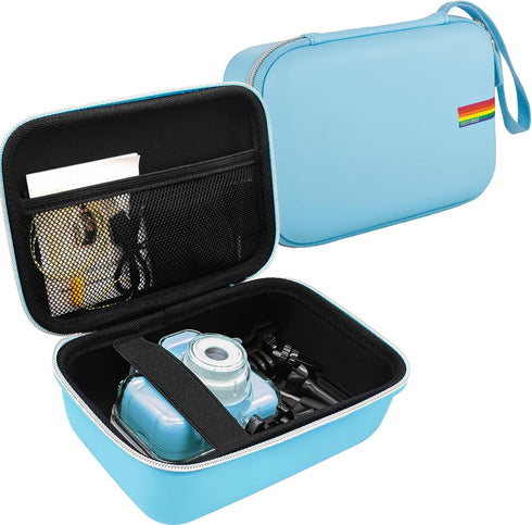 Leayjeen Camera Case Compatible with Agoigo/PROGRACE/Ourlife/BRYSETEN and More Kids Waterproof Digital Video Camera Toy-Girls Boys Birthday Gifts ...