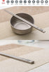 Keith Titanium Ti5633 Solid Square Handle Chopsticks with Aluminum Case (Grey) ??????? Keith's 18th Anniversary: Exclusive Price!...