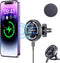 Magnetic Wireless Car Charger Mount Compatible with Magsafe iPhone14 /iPhone 13/ iPhone 12/12 Mini/12 Pro/12 Pro Max, 15W Fast Charging Air Vent M...
