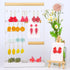 Puocaon Sunflower Clay Cutters Set - 7 Pcs Flower Clay Cutters for Jewelry Making, 3D Print Clay Earring Cutters, Floral Dangle Clay Cutters for P...