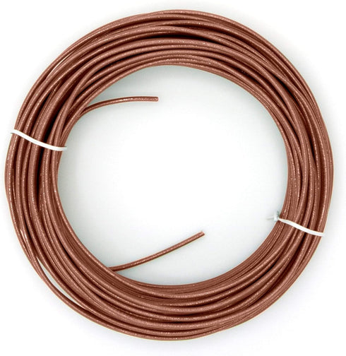 THE CIMPLE CO 10 Feet (3 Meter) - Insulated Solid Copper THHN/THWN Wire - 14 AWG, Made in The USA, Residential, Commerical, Industrial, Grounding,...