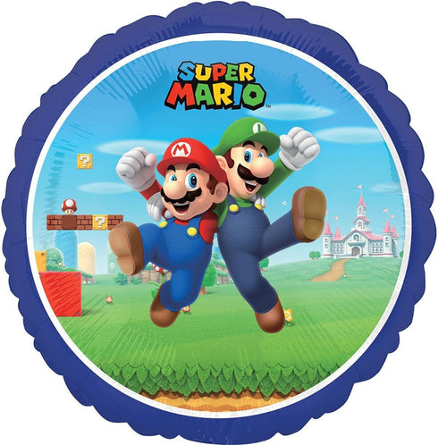 Anagram Mario Bros Party Supplies Video Gamer Birthday Balloon Decorations, BQ_4145...