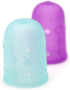 Clover I Sew for Fun Flexible Set Thimble, purple and blue 2...