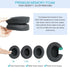 GVOEARS Replacement Ear Pads for Sony MDR 7506, Cooling Gel Earpad Cushions with Noise Isolation Memory Foam Premium Leather for Sony MDR V6 / MDR...