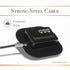 Strongholden Refrigerator Lock Combination, Keyless, Child Proof - Black & Square...
