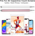Stylus Pens for iPad, Touch Screens Stylus Pencils High Sensitivity Disc & Fiber Tip Universal Stylus with Magnetic Cap Compatible with iPad, iPho...