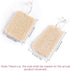 KADS Natural Loofah Sponge, Unbleached, 4 Pcs Luffa in Bulk, Eco Friendly Deep Clean Exfoliating Bath Scrubber for Adults, Men and Women Shower an...