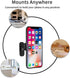 KSWNG Universal Air Vent Car Mount and Dashboard Sticker Holder 360° Rotation Clip Car Mount Phone Holder with Adjustable Switch Lock for Smartpho...