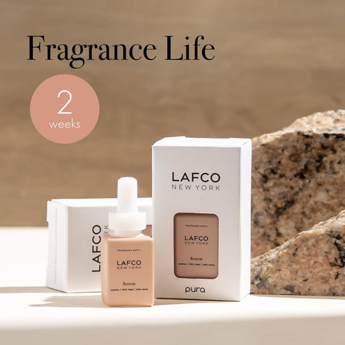 LAFCO New York Pura Smart Device Refill, Retreat - Vial Delivers Up to 2 Weeks of Fragrance Life - Made in The USA...