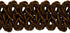 Alice Classic Woven Braid Trim, 1/2-Inch Versatile Trim for Sewing, Washable Decorative Trim for Costumes, Home Decor, Upholstery, 20-Yard Cut, Br...