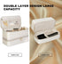 Carrying Case for Shark Flexstyle, Double-Layer Travel Case for Dyson Supersonic Hair Dryer/Dyson Airwrap, Waterproof Storage Case Travel Organise...
